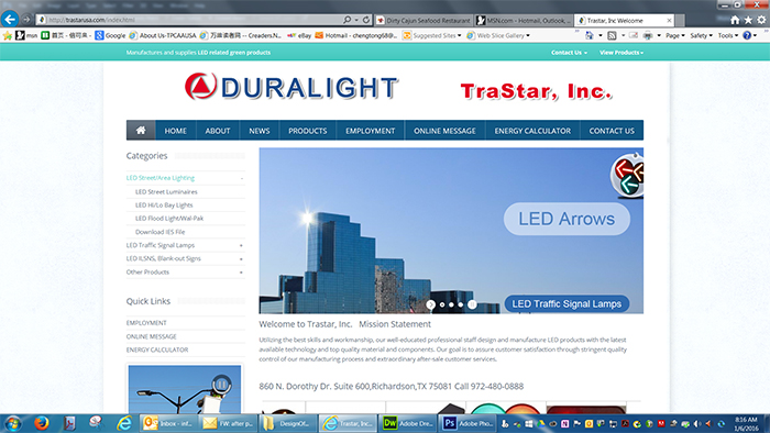 Texas murphy web design portofolio